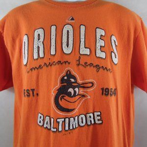 Majestic Baltimore Orioles T-shirt Size L